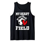 Photo Gallery il mio cuore è su quel campo soccer player s mom life canotta Photo Gallery il mio cuore è su quel campo soccer player s mom life canotta