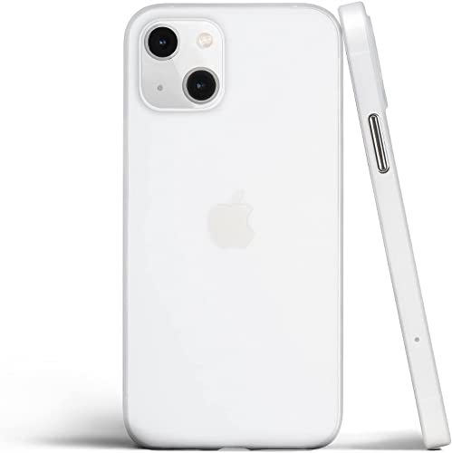 Image of ExpressB Back Cover for iPhone 15 Plus | Minimal Protect | Ultra Thin Anti Scratch Matte Finish Case for iPhone 15 Plus (White)