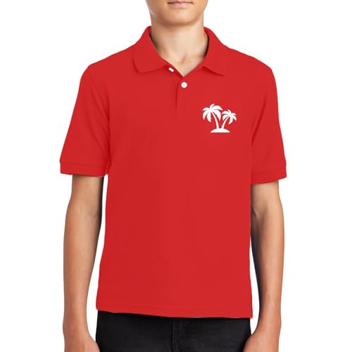 Teen Short Sleeve Shirts Color Buttons V Neck Cute Print Tshirts Tops Beach Casual Summer Soft Tees Outfits for Boys