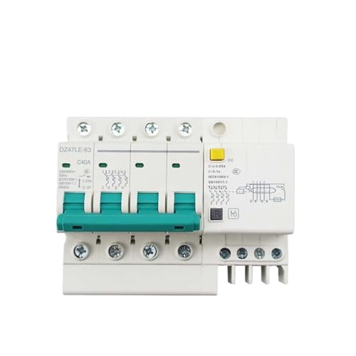 Interruptor diferencial RCBO AC400V y protector contra sobretensiones SPD para cuadro eléctrico