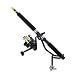 Attwood Sure Grip Steel 45 Degree Angle Rod Holder with Base (4-Inch)