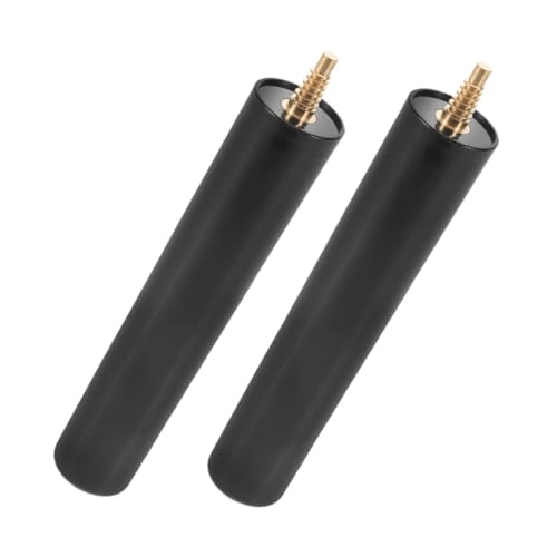NAMOARLY 2pcs Billiard Cue Extension Rods for Professional Snooker and Pool Players Lightweight Telescopic Design for Enhanced Grip and Precision Billiards Games