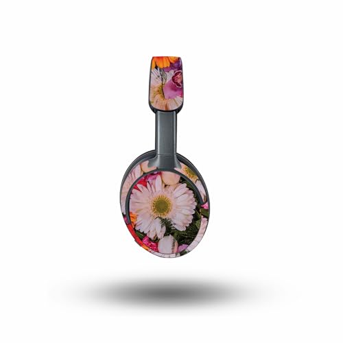 Image of MightySkins Skin Compatible with Bose QuietComfort Ultra - Watered Flowers | Protective, Durable, and Unique Vinyl Decal wrap Cover | Easy to Apply, Remove, and Change Styles