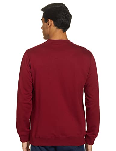 Image of Amazon Brand - Symbol Men Cotton Rich Light Weight Crew Neck Sweatshirt (Regular Fit)