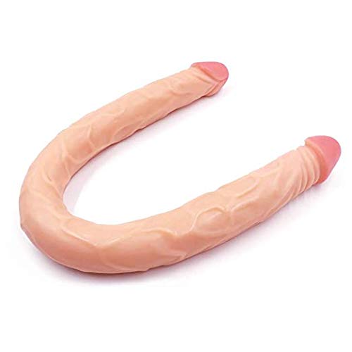 22In Lifelike Dildo Double Dong Big Penis For Women G-Spot Stimulation Realistic Dildo Double Side 2 Head Dildo Adult Sex Toy For Anal Vaginal Play Anus Stimulator For Women Lesbian Gay Man Couples #TOP1