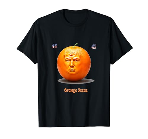 The Trumpian Testament: Unveiling the Era of Orange Jesus T-Shirt