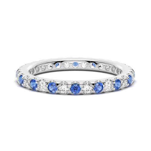 MSBLUE �u���[&�z���C�g�T�t�@�C�A �G�^�j�e�B�����O�A14K �z���C�g�S�[���h ���F�����C�� �����w�� ���W�E���d�グ, 14K �z���C�g�S�[���h ���F�����C��, �����T�t�@�C�A