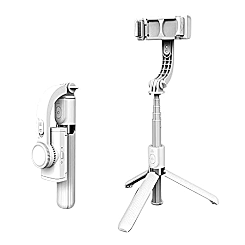 Trípode extensible para selfie SCRUBY blanco para evitar fotos borrosas a distancia