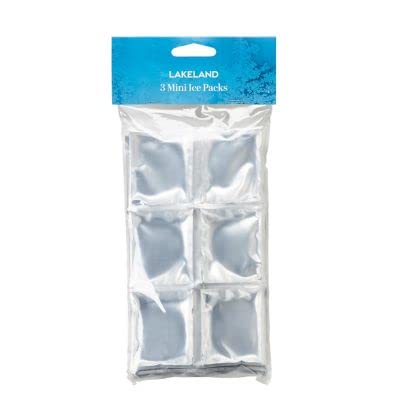 Lakeland Reusable Mini Gel Filled Ice Packs - Set of 3