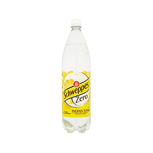 Schweppes Indian Tonic Cero 1,5 L (paquete de 18 unidades)
