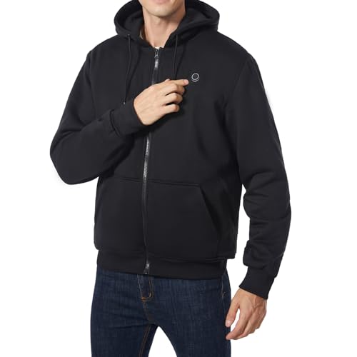 Heated Fleece Hoodie Jackets for Men Women Winter Zip Up USB Warming Coat Outdoor Smart Heating Sweatshirt Unisex2
