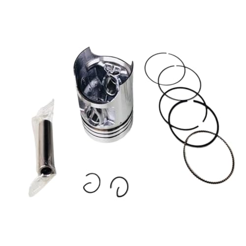 Piston de moto 57mm avec segments de rechange pour moteur GS 125cc