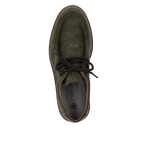 Rieker Men's Lace Up Shoes, Green, 104
