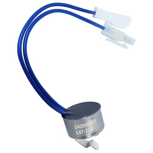 242046001 Refrigerator Defrost Thermostat for Electrolux Frigidaire Kenmore | Replaces