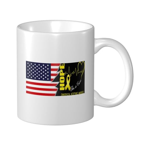 Hope For A Cure Craniofacial Mug 11oz Ceramic Tea Cup