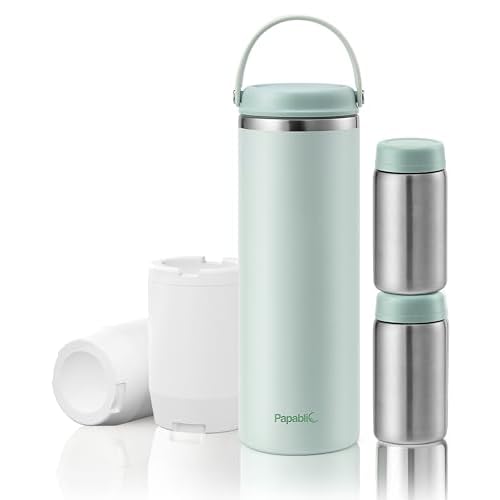 Papablic Innovative 360° CapsuleChill Breastmilk Cooler for 36H Safe Storage