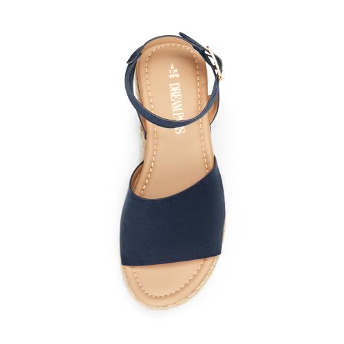 Image of DREAM PAIRS Women's Platform Espadrilles Casual Ankle Strap Wedge Sandals Comfortable Dressy Summer Shoes