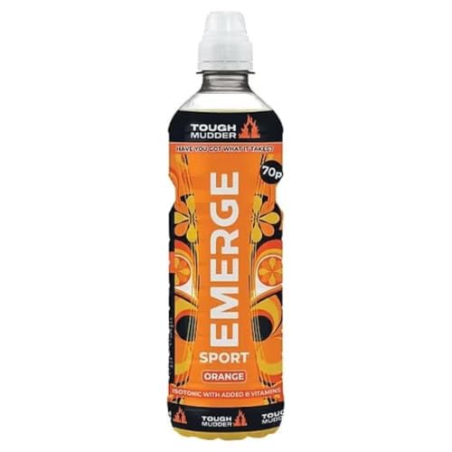 Emerge Isotonic Sport Orange Energy Drinks Pack of 12 x 500ml