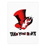 ステッカー ペルソナ5 シール 防水 おしゃれ 人気 周辺 ノートパソコン パソコン スノボ スケートボード 荷物 スーツケース ギター 水筒 スマホケース スケボー カー 自転車 バイク ヘルメットなど用 萌えグッズ