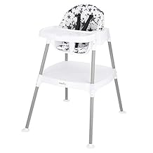 Evenflo Eat and Grow 4-in-1 Convertible High Chair Pop Star White