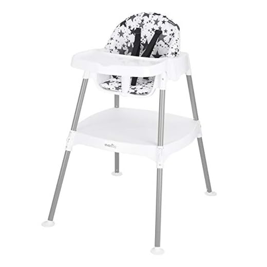 Evenflo 4-in-1 Eat & Grow Convertible High Chair,Polyester