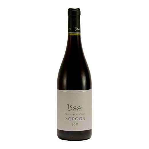 Morgon Cru du Beaujolais AOC 2011 - Hochwertiger französischer Rotwein - 100% Gamay, trocken und vollmundig