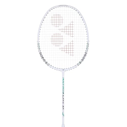 Image of Yonex Astrox Lite 37i Strung Badminton Racquet, Lightweight, High Flex, Fast Swing Power and Control, for Beginners and Intermediate Players (Pearl White, 5U4)