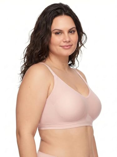 Image of Warners Easy Does It Underarm-Smoothing with Seamless Stretch Wireless Lightly Lined Comfort Bra