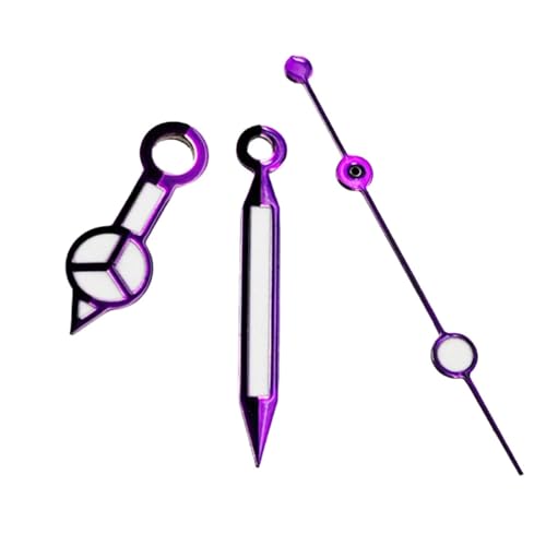 Aiguilles NH35 8215 ETA2824 lumineuses violettes vertes