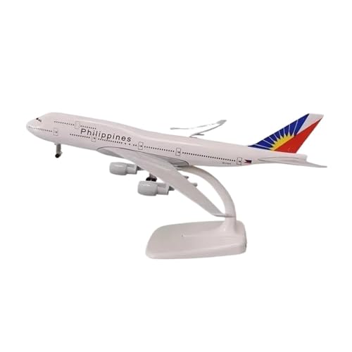 Avion B747 en métal avec train d'atterrissage fonctionnel