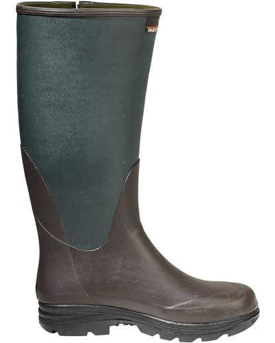 Parforce Gummistiefel mit Neoprenfutter NEO-2 Oliv/Braun 38