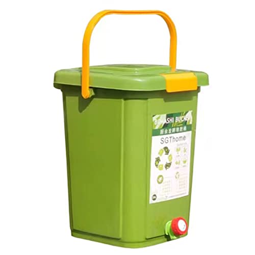 Pojemnik na kompostownik z pokrywką, szczelny pojemnik z recyklingu do użytku w pomieszczeniach, wydajne rozwiązanie na odpady żywnościowe