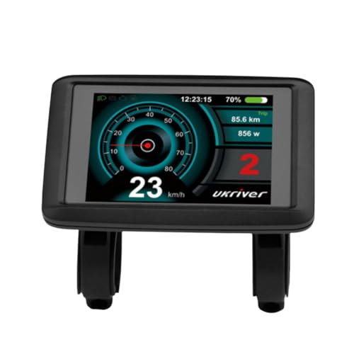 Wajbpom 電動自転車パネル UKC1+ カラーディスプレイ LCD ディスプレイ 電動自転車 スクーター ディスプレイ USB SM コネクタ付き