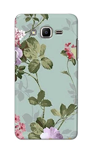 Image of Printed Hard Back Cover Case for Samsung Galaxy J2 2015 | Samsung Galaxy J2 2017 Back Cover (Floral Painting) -1302