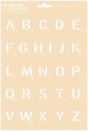 Graine Créative Stencil - Plantilla para matorrales (A4)