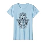Hamsa Hand Spirituelles Symbol Mandala mit Om