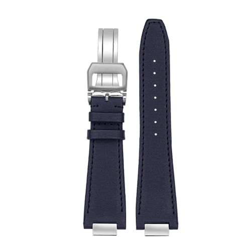 [X] iCXgbv Fit For IWC jo[TGWjAV[Y IW328903 IW328901 LoXuXbgYvohXgbv Fit For Accesso(Blue Silver)