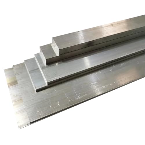 Thickness 5mm 6061 Aluminium Flat Sheet Bar Plate Metal Length 500mm Supports Customized (5x12x500mm 1pc)