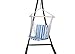Petra Leisure Hanging Chair - Cozy Swing for Home & Garden Relaxation. 265LB Weight Capacity (Stand NOT Included) (Blue Stripe)