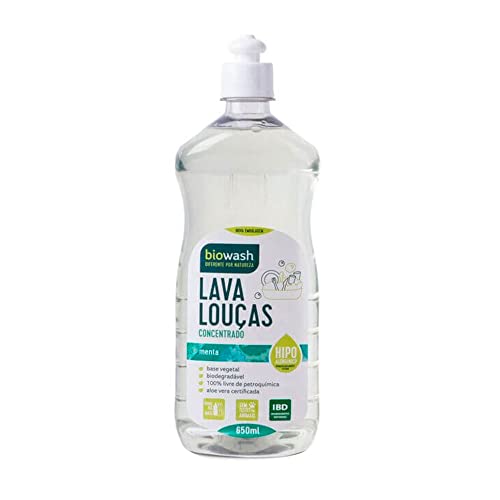Biowash Bw Lava Louças Hipolargenico Menta 650 Ml