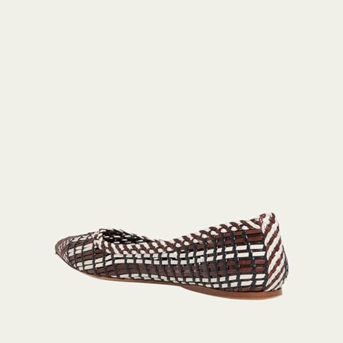 Women's Woven Ballet Flats Slip On Closed Pointed Toe Comfortable Elegant Casual & Business Ballerina Flat Shoes3