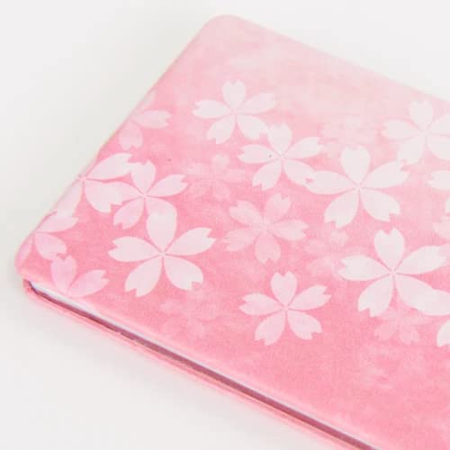 Bouya Compact Cute Mirror Pu Leather Makeup Travel Mirror For Purses - Small Pocket Mirror Portable Folding Handheld Mirror 2-Sided With 2X 1X Magnification For Women Great Gift (Sakura Pink) #TOP4