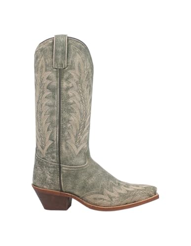 Laredo Green Emmylee Women's 12 inch Snip Toe Leather Boots 521593