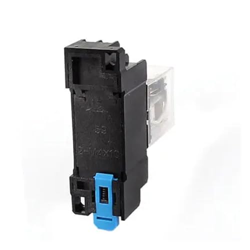 Relé de potencia HH52P DC 12V con conmutación doble DPDT estable 3