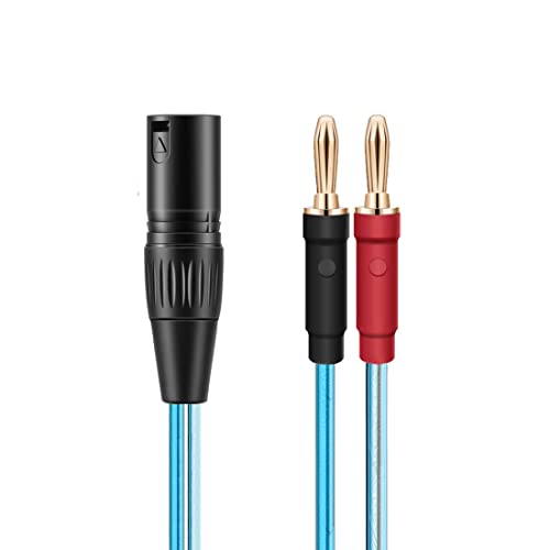 Gotor Xlr To Banana Speaker Cable Xlr To Banana Plug Adapter Xlr Male To Banana Plug Adapter 3.28Ft (Xlr Male) #TOP1