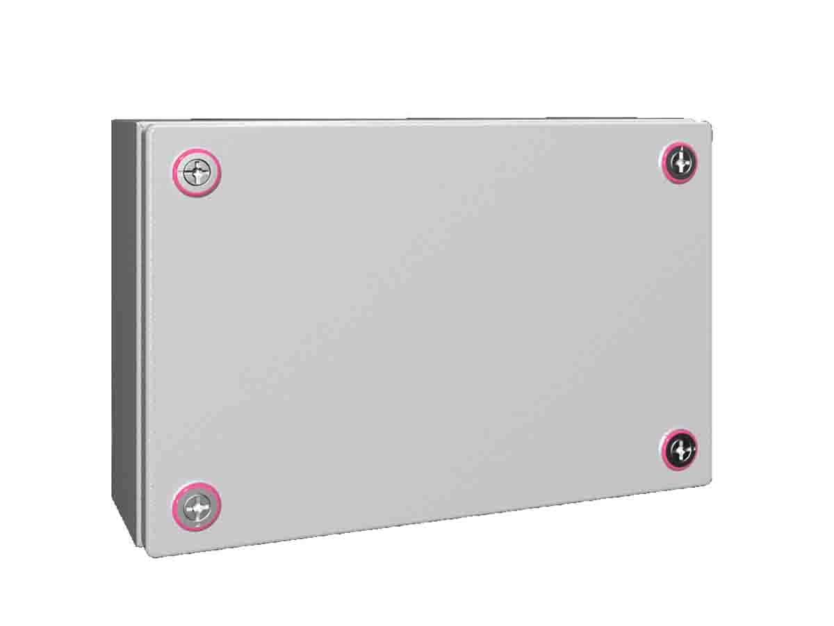 Coffret d'installation Rittal KX 1503.000 en acier de haute qualité gris clair