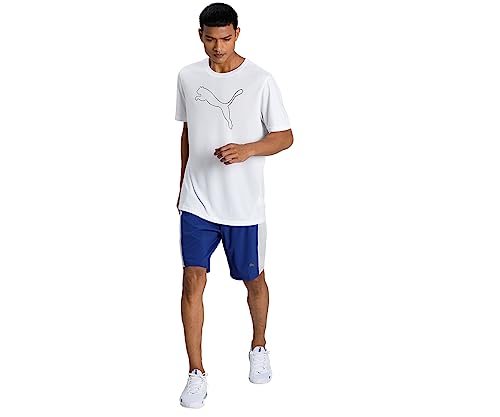 Image of Puma Men's Polyester Regular Fit T-Shirt