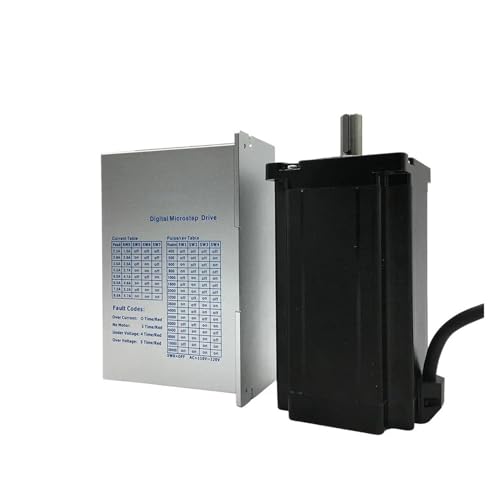 Moteur pas à pas triphasé Nema34 4.5Nm : haute rigidité pour fraiseuse CNC