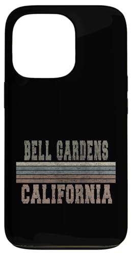 Retro Bell Gardens �J���t�H���j�A �X�}�z�P�[�X iPhone 13 Pro �p
