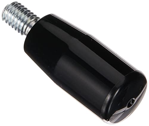 HALDER 24530.0008 Cylinder Handles, Black, d1=14 mm / d2=M6 / Stahl